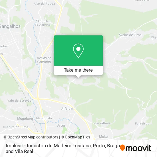 Imalusit - Indústria de Madeira Lusitana map