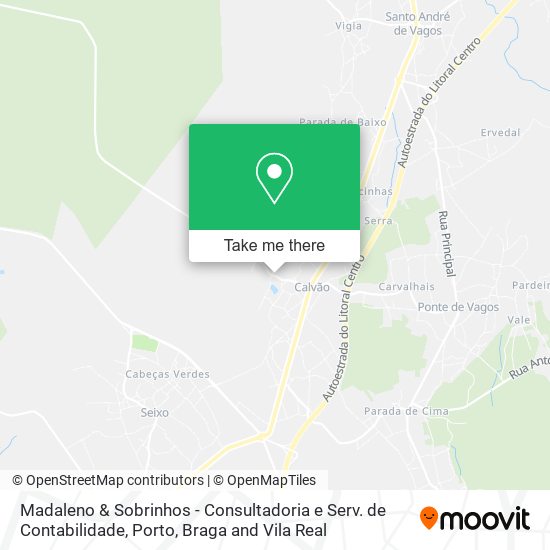 Madaleno & Sobrinhos - Consultadoria e Serv. de Contabilidade map