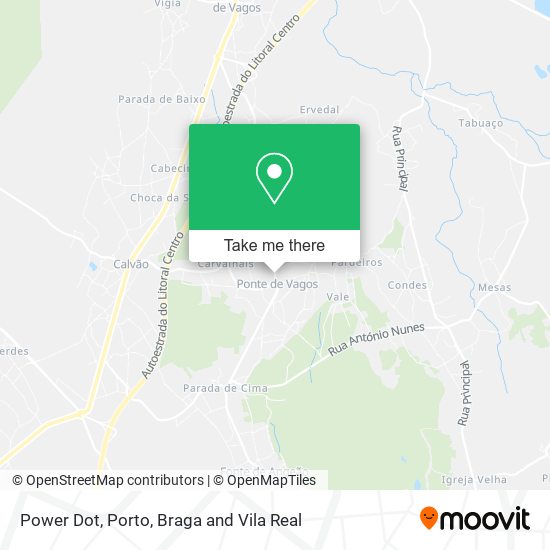 Power Dot map