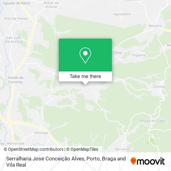 Serralharia José Conceição Alves map