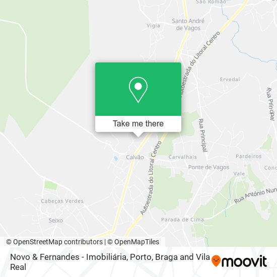 Novo & Fernandes - Imobiliária map