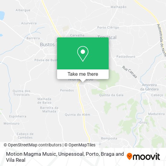 Motion Magma Music, Unipessoal map
