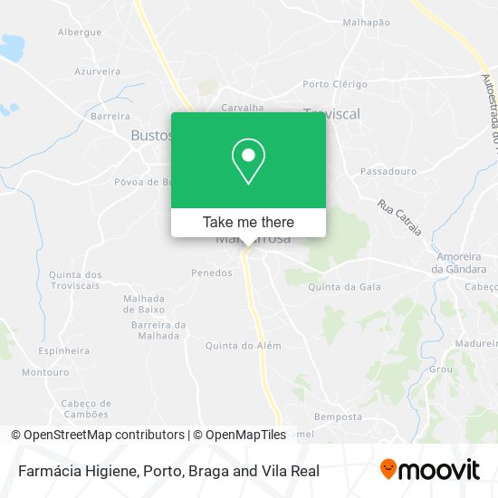 Farmácia Higiene mapa