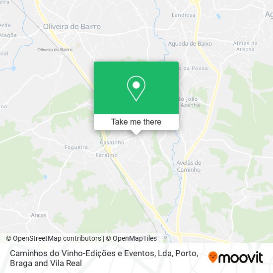 Caminhos do Vinho-Edições e Eventos, Lda map