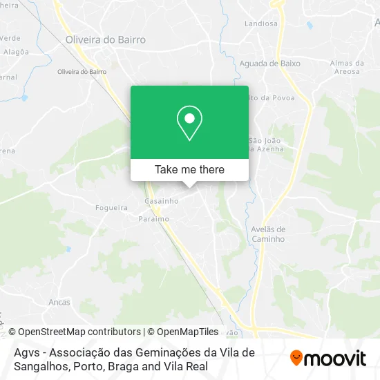 Agvs - Associação das Geminações da Vila de Sangalhos map