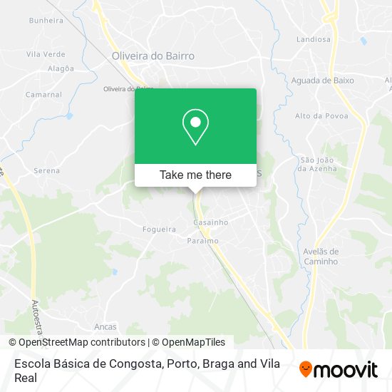 Escola Básica de Congosta map