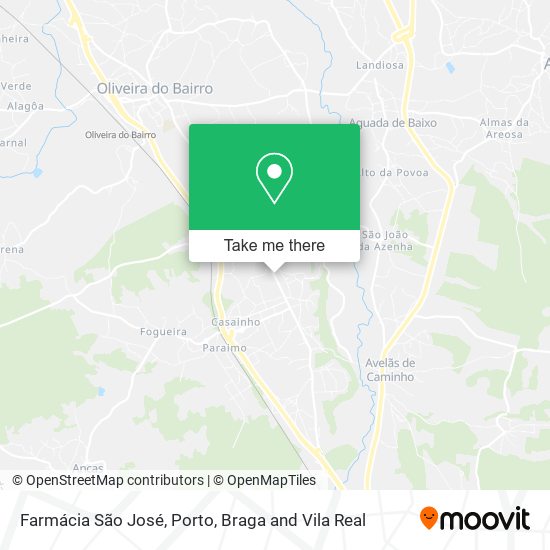 Farmácia São José mapa