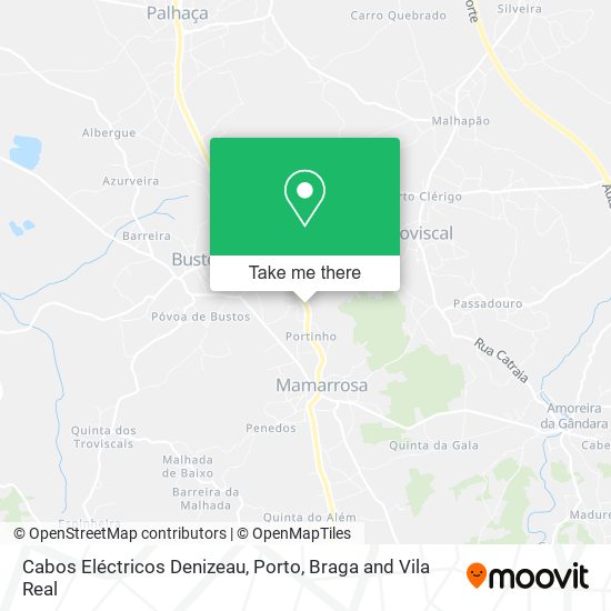Cabos Eléctricos Denizeau map