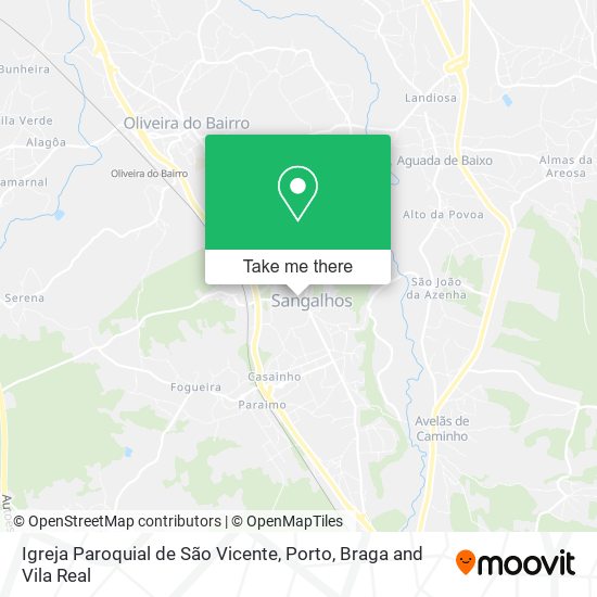 Igreja Paroquial de São Vicente map