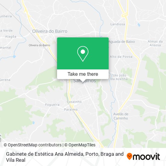 Gabinete de Estética Ana Almeida map