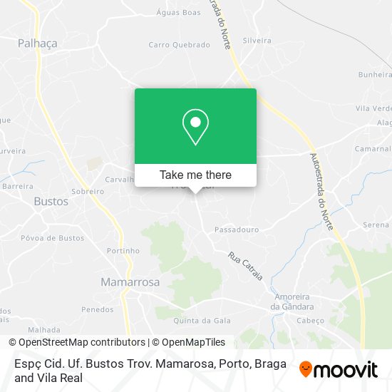 Espç Cid. Uf. Bustos Trov. Mamarosa mapa