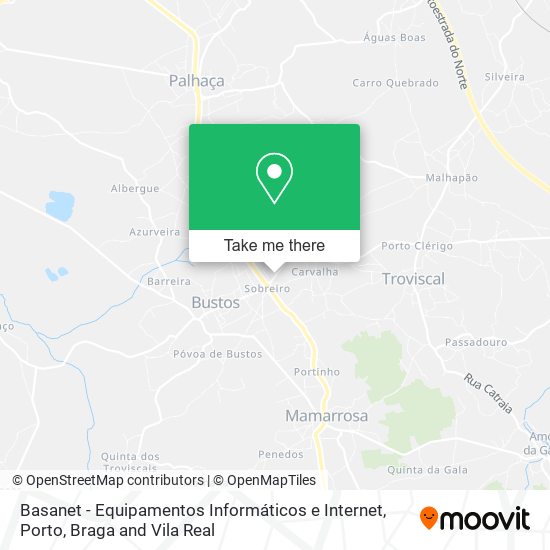 Basanet - Equipamentos Informáticos e Internet map