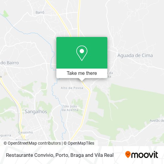 Restaurante Convívio map