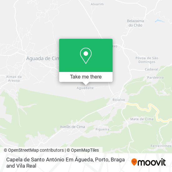 Capela de Santo António Em Águeda map