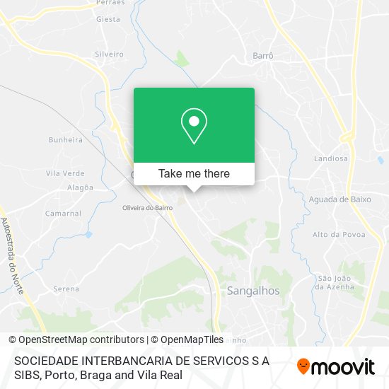 SOCIEDADE INTERBANCARIA DE SERVICOS S A SIBS mapa