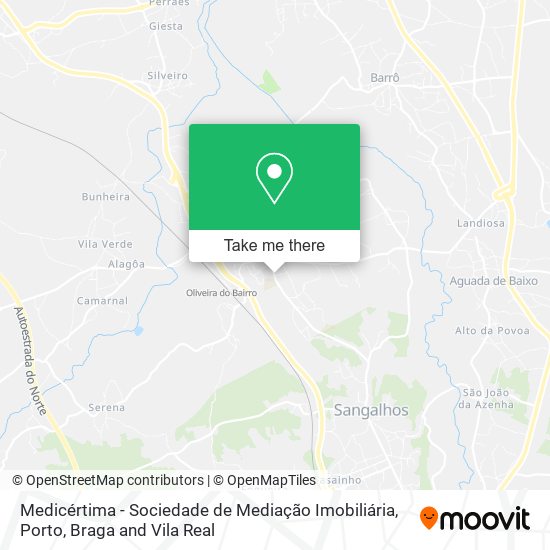 Medicértima - Sociedade de Mediação Imobiliária map