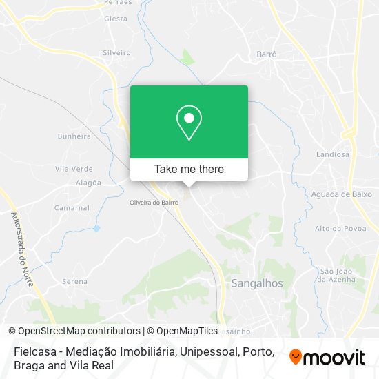 Fielcasa - Mediação Imobiliária, Unipessoal mapa