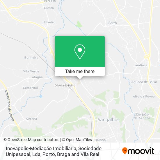 Inovapolis-Mediação Imobiliária, Sociedade Unipessoal, Lda map