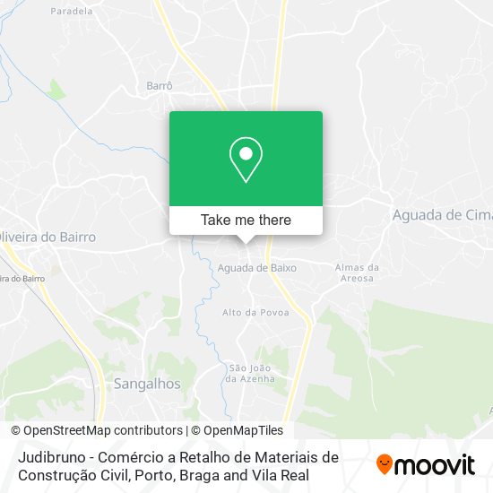 Judibruno - Comércio a Retalho de Materiais de Construção Civil map