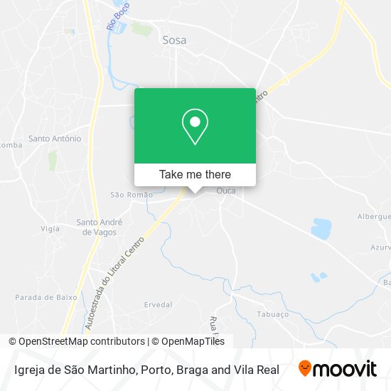 Igreja de São Martinho map