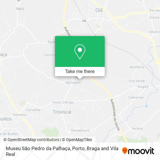 Museu São Pedro da Palhaça map