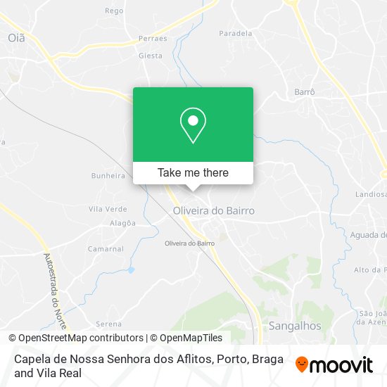 Capela de Nossa Senhora dos Aflitos map