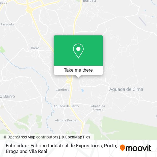 Fabrindex - Fabrico Indústrial de Expositores map