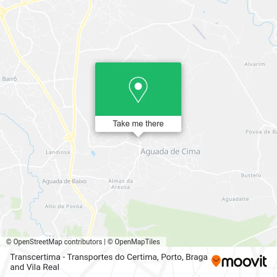 Transcertima - Transportes do Certima map
