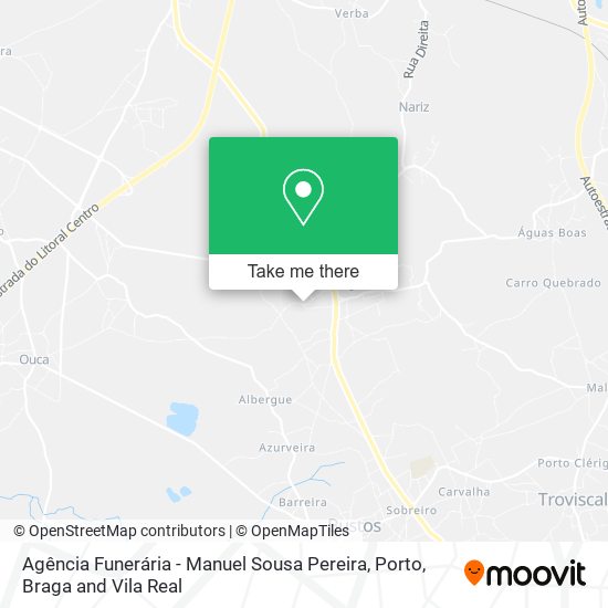 Agência Funerária - Manuel Sousa Pereira map