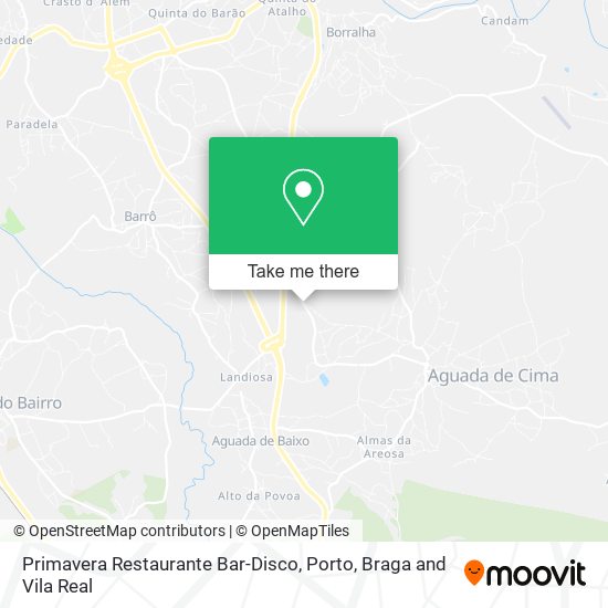 Primavera Restaurante Bar-Disco mapa