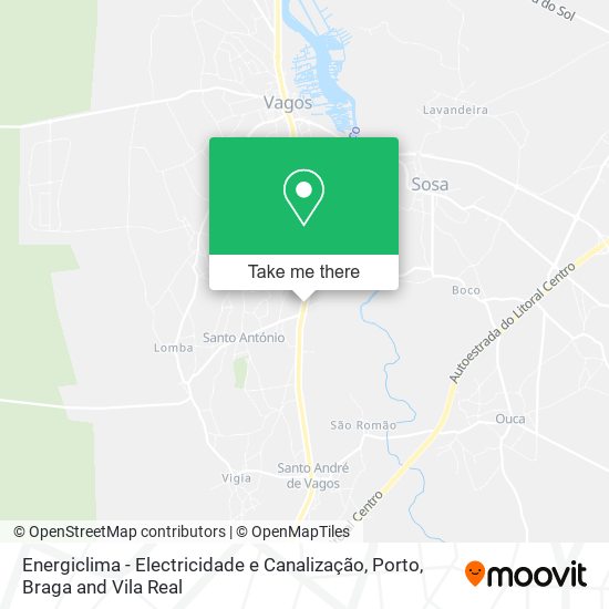 Energiclima - Electricidade e Canalização mapa