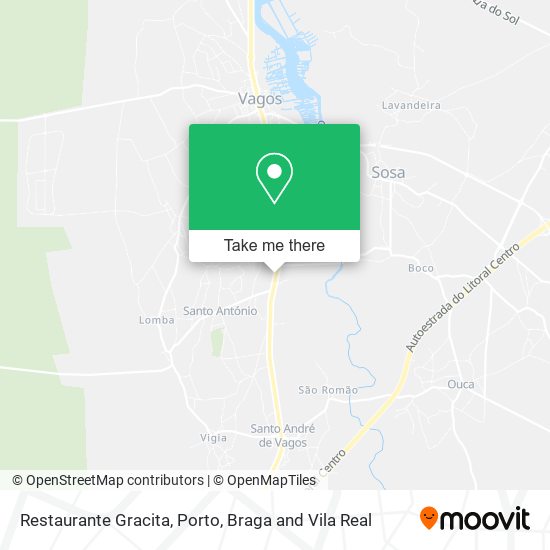 Restaurante Gracita mapa