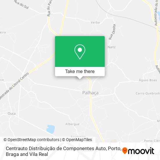 Centrauto Distribuição de Componentes Auto map