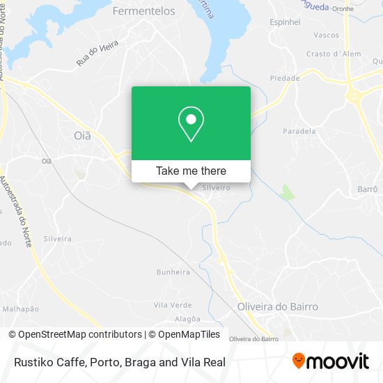 Rustiko Caffe mapa