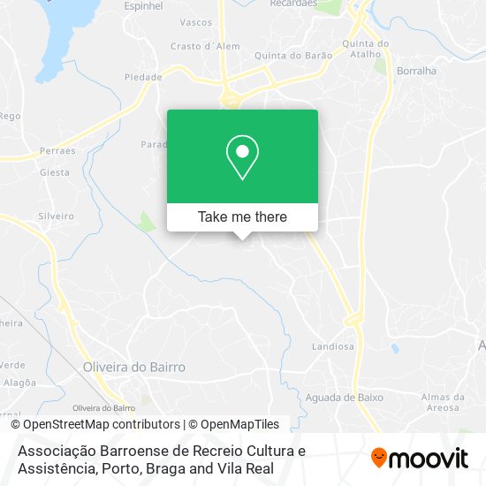 Associação Barroense de Recreio Cultura e Assistência map