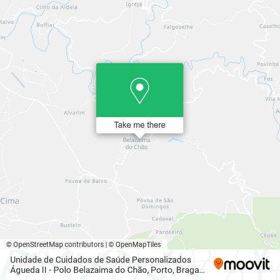 Unidade de Cuidados de Saúde Personalizados Águeda II - Polo Belazaima do Chão map