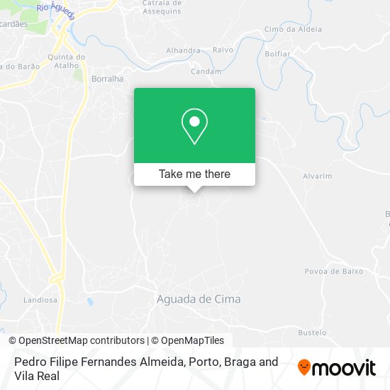 Pedro Filipe Fernandes Almeida mapa