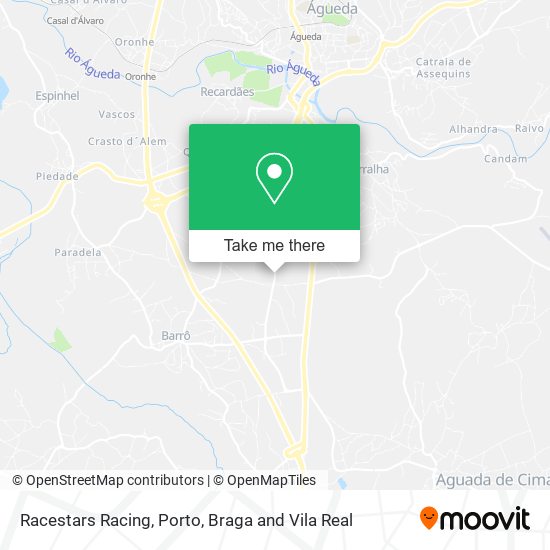 Racestars Racing mapa