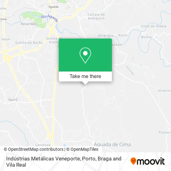 Indústrias Metálicas Veneporte map