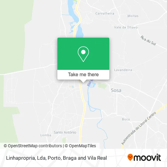 Linhapropria, Lda map