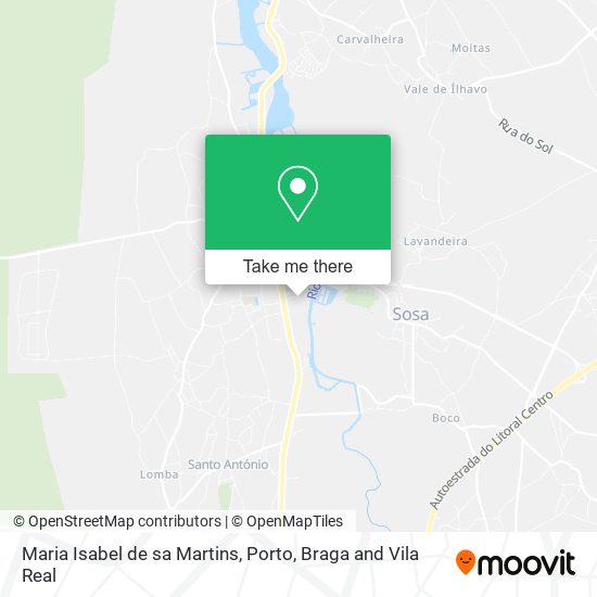 Maria Isabel de sa Martins map