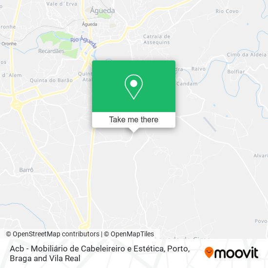 Acb - Mobiliário de Cabeleireiro e Estética map