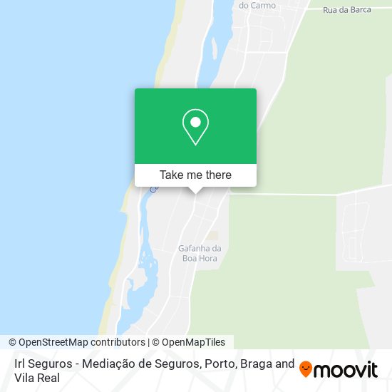 Irl Seguros - Mediação de Seguros mapa