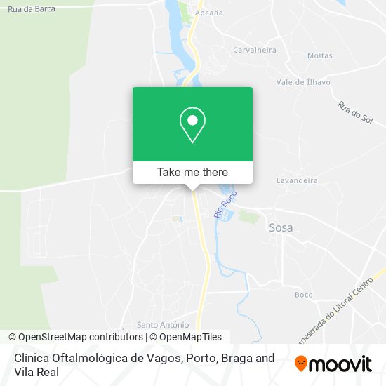 Clínica Oftalmológica de Vagos map