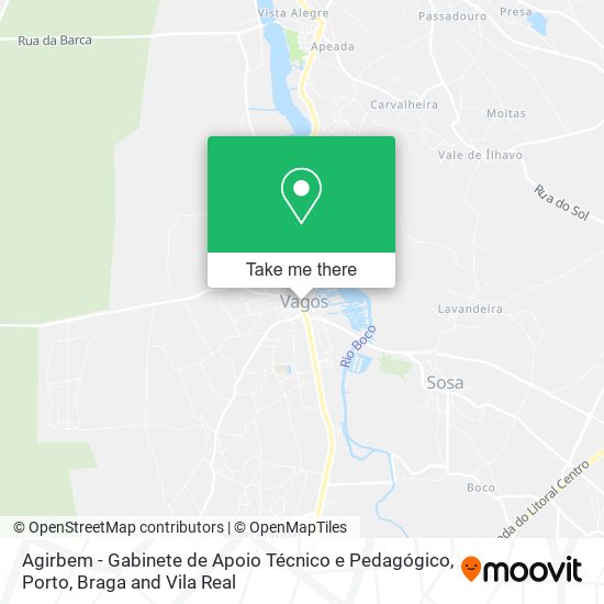 Agirbem - Gabinete de Apoio Técnico e Pedagógico map