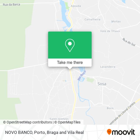 NOVO BANCO mapa