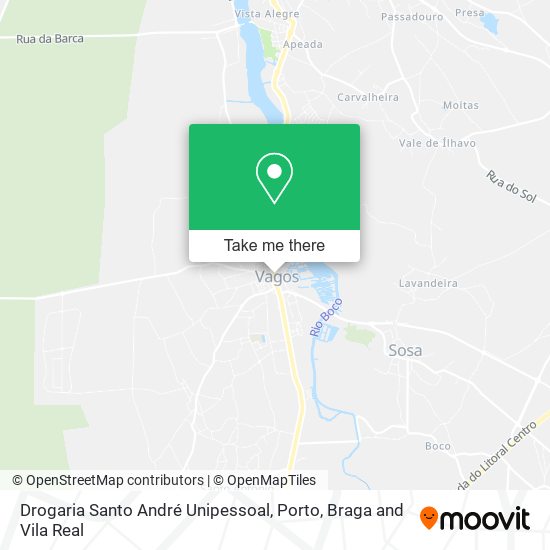 Drogaria Santo André Unipessoal map