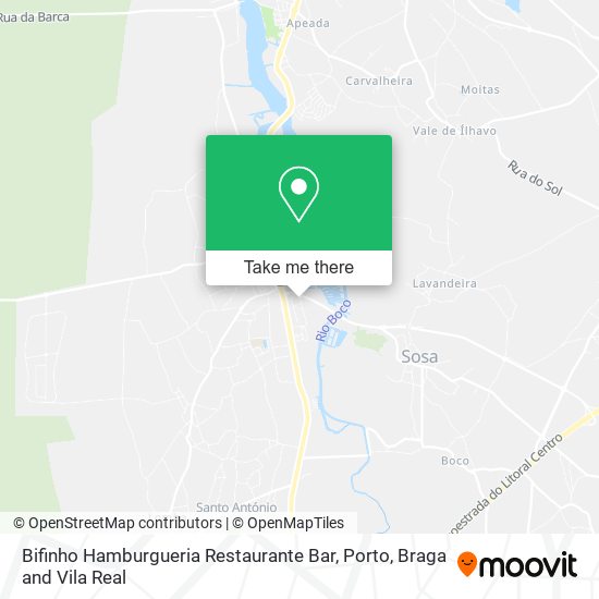 Bifinho Hamburgueria Restaurante Bar map