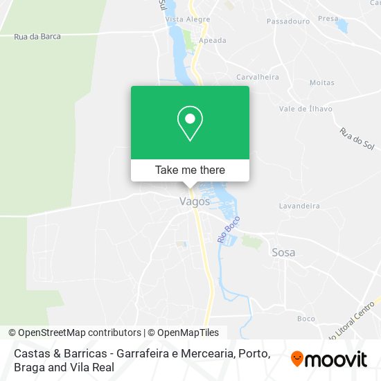 Castas & Barricas - Garrafeira e Mercearia map