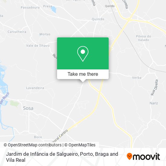 Jardim de Infância de Salgueiro map